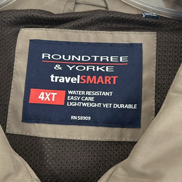 Roundtree & Yorke 4XT TravelSmart Jacket khaki - Picture 2 of 11